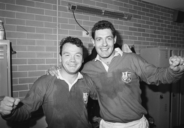 Ieuan Evans and Gavin Hastings