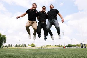 Toulouse trio Antoine Dupont, Romain Ntamack and Thomas Ramos