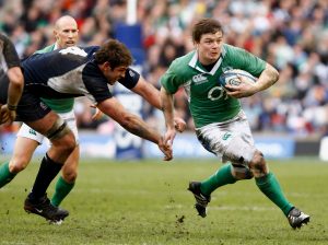 Brian O'Driscoll v Scotland, 2007