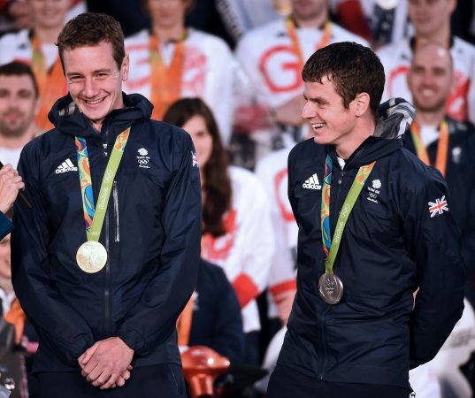 Alistair and Jonny Brownlee