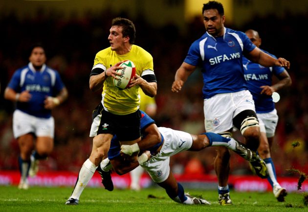 Sam Warburton v Samoa, 2009