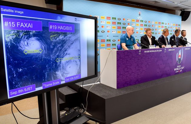 Rugby World Cup 2019 braces for Typhoon Hagibis
