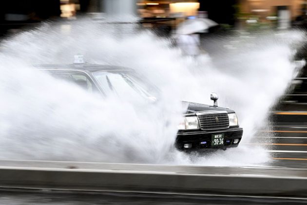 Typhoon Hagibis hits Japan