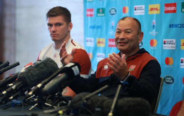 Eddie Jones claims England training was spied on at Rugby World Cup