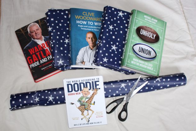 Christmas rugby books pic