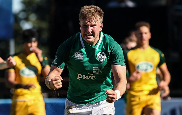 Ulster and Ireland U20 centre Stewart Moore