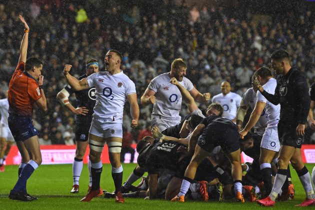 England hold nerve in sodden Calcutta Cup bout
