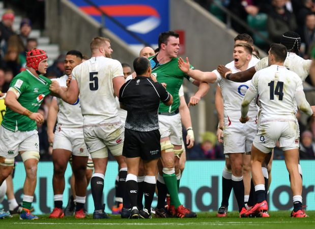 Social media reacts to a spiky encounter between England and Ireland