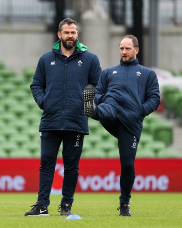 Andy Farrell and Mike Catt