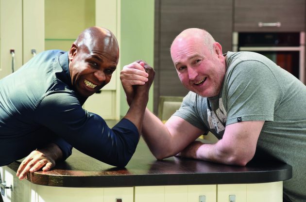 Glenn Webbe and Geraint Thomas