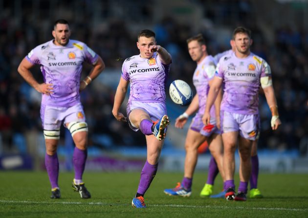 Exeter fly-half Joe Simmonds