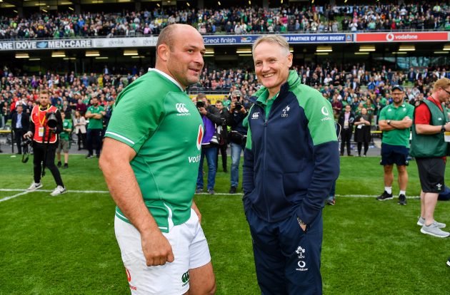 Rory Best and Joe Schmidt
