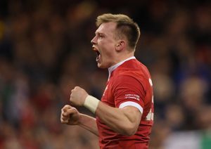 Wales centre Nick Tompkins