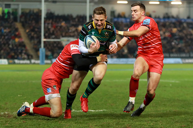 Northampton Saints centre Fraser Dingwall
