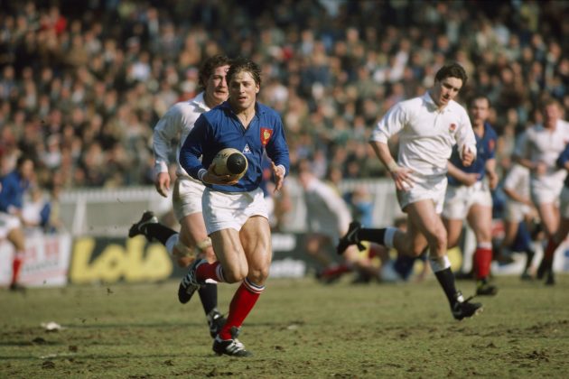 Denis Charvet, France v England 1986