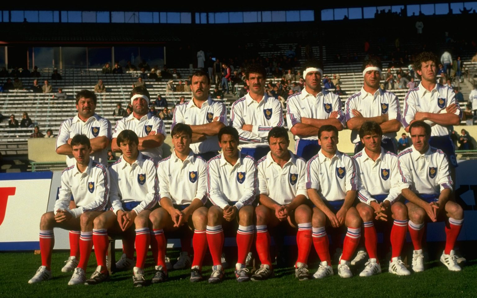 Photo Ancienne – Philippe Dintrans, Capitaine Du XV De France, Avant Match – Vintage 1900s