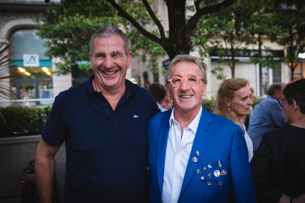 Dominique Erbani and Laurent Pardo