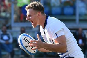 Italy scrum-half Callum Braley