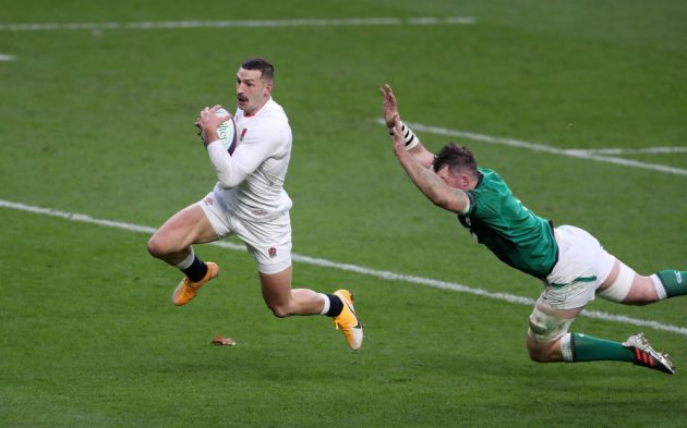 Jonny May scores first-half brace against Ireland