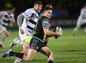 Glasgow scrum-half Jamie Dobie