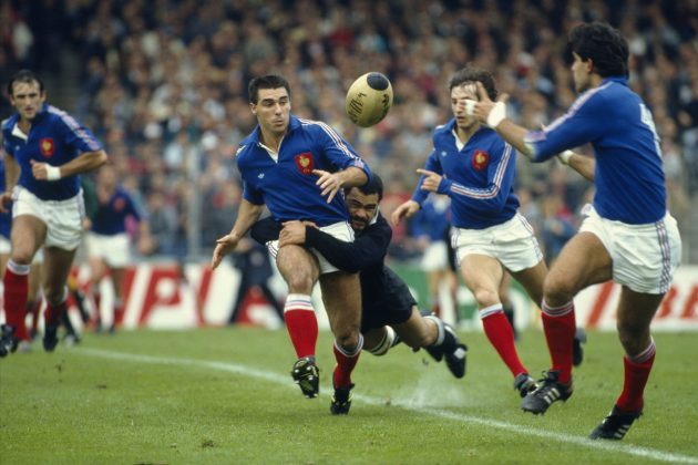 Win the book Hard Men of Rugby France v NZ first Test 1986