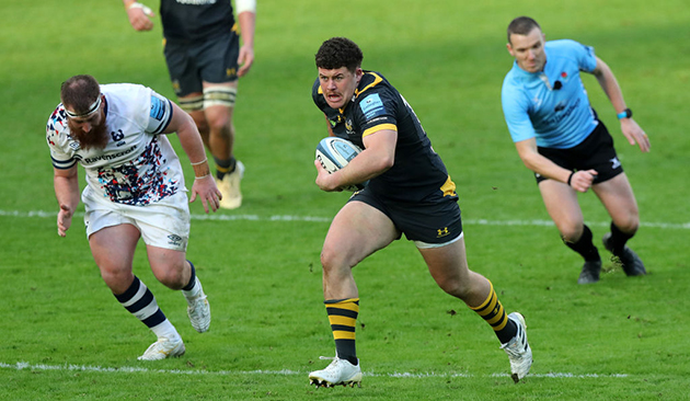 Wasps hooker/back-row Alfie Barbeary