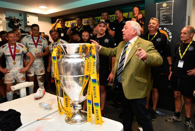 Win the amazing story of Exeter Chiefs Tony Rowe, 2017