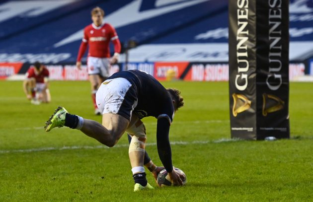Ali Price and Darcy Graham combine for beautiful Scotland try