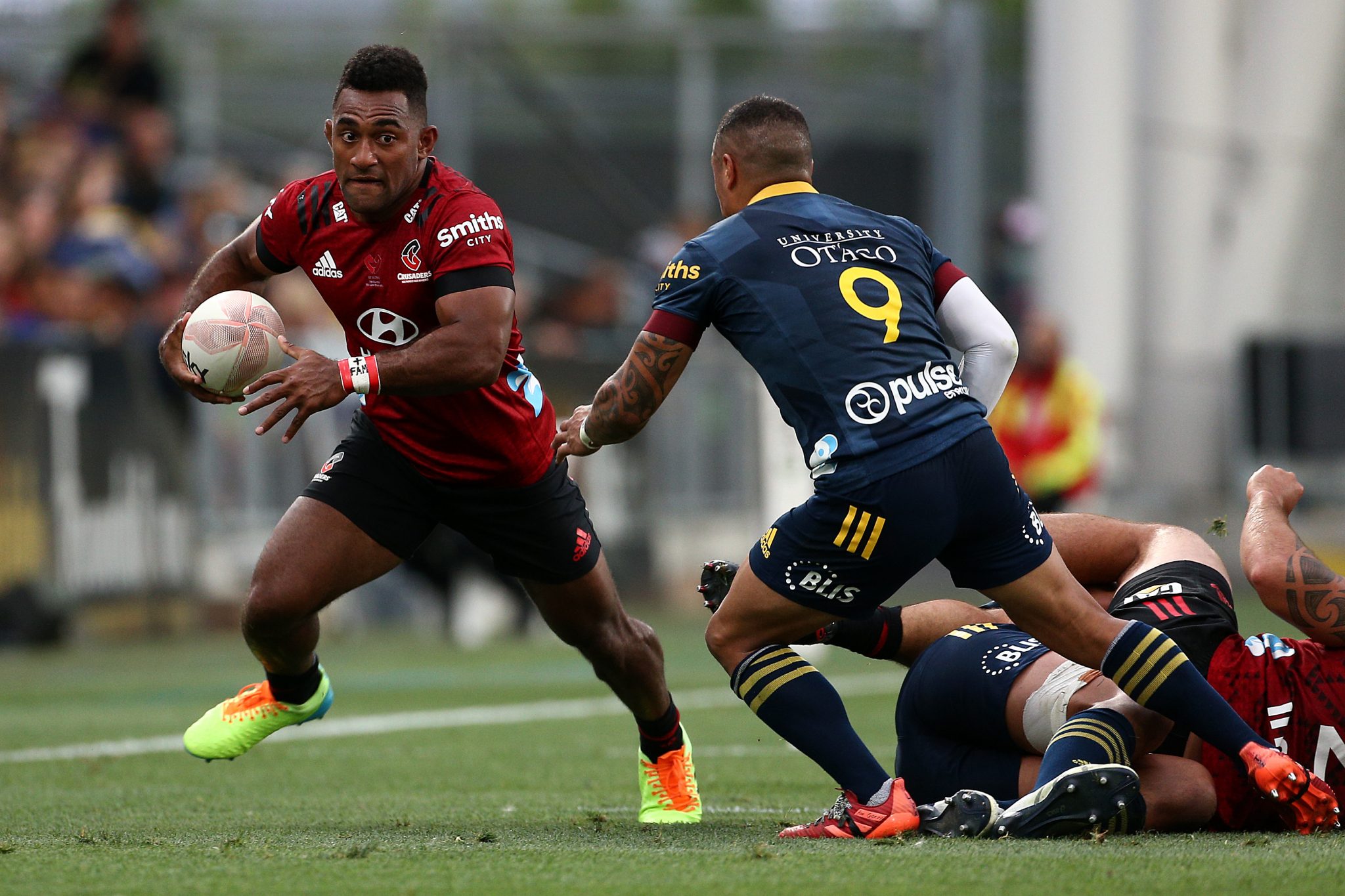 Watch Sevu Reece Kick Creates Incredible Try For Crusaders Rugby World