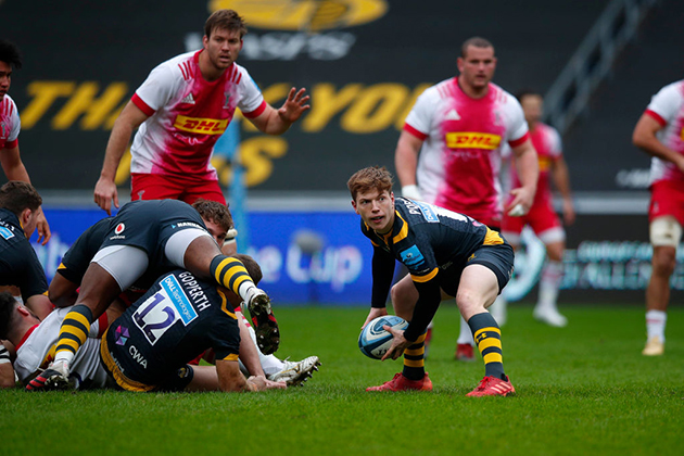 Wasps scrum-half Will Porter 