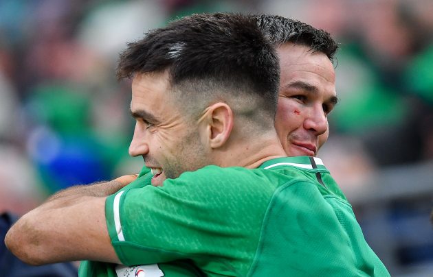 Conor Murray and Johnny Sexton