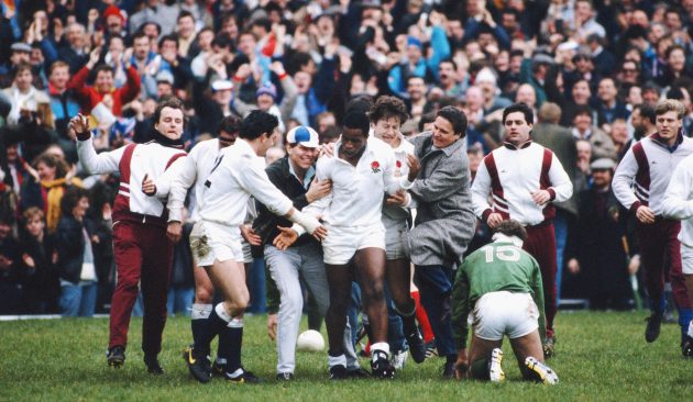 Chris Oti, England hat-trick hero v Ireland 1988