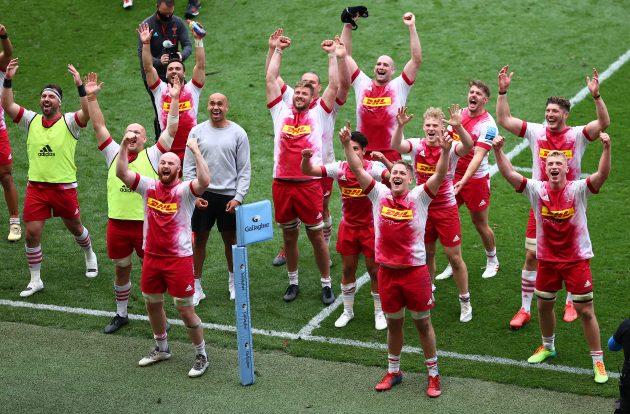 Harlequins after beating Bristol in the semi-final