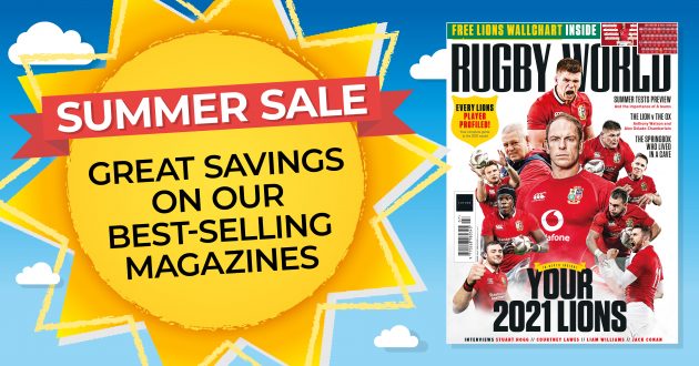 Six issues of Rugby World magazine for £9.99
