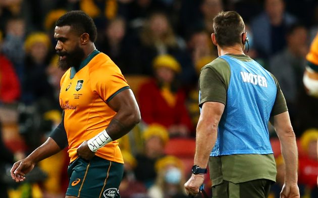 Marika Koroibete sent off against France