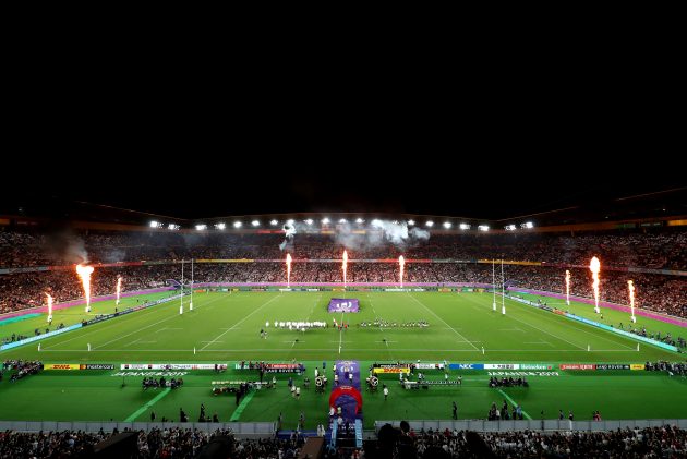 Rugby World Cup final half-time show
