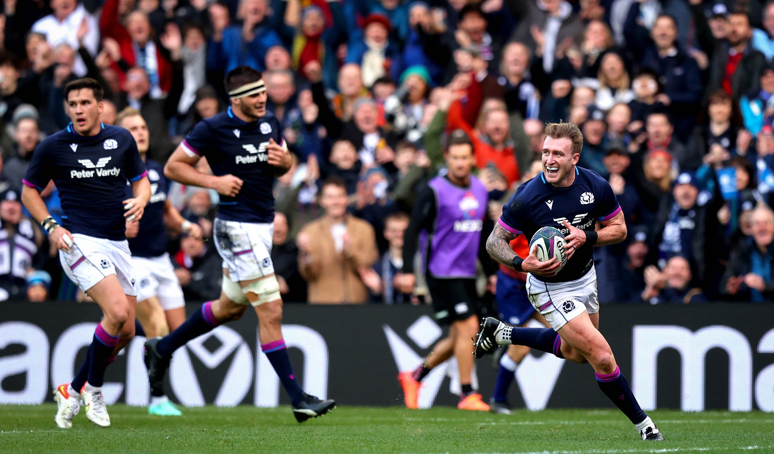 stuart hogg becomes scotland s all time record try scorer stuart hogg becomes scotland s all time record try scorer