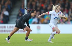 England wing Abby Dow