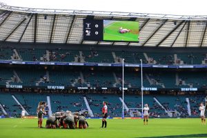 How high are rugby posts?