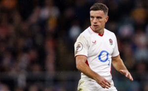 England’s George Ford walks across the field during the November 2025 international against Australia.