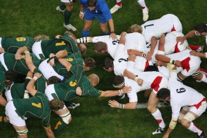 scrum in rugby