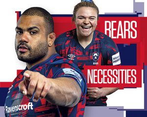 Sarah Bern and Kyle Sinckler