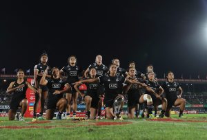 New Zealand celebrate women's Sevens World Cup win