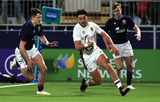 England U20 centre Ethan Grayson