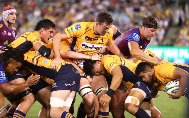 The Brumbies powering the Wallabies pack