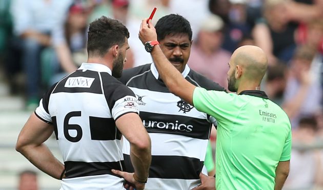 Will Skelton sent off