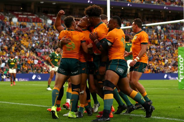 Springboks kick