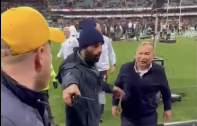 Watch: Wallabies fan calls Eddie Jones a traitor