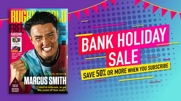 Half-price Rugby World Subscriptions