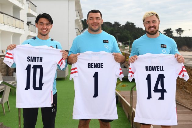 England names on shirts for Autumn Nations Series